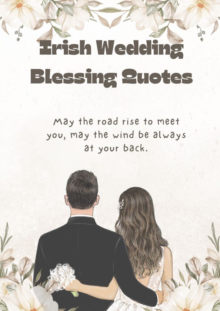 Irish Wedding Blessing Quotes