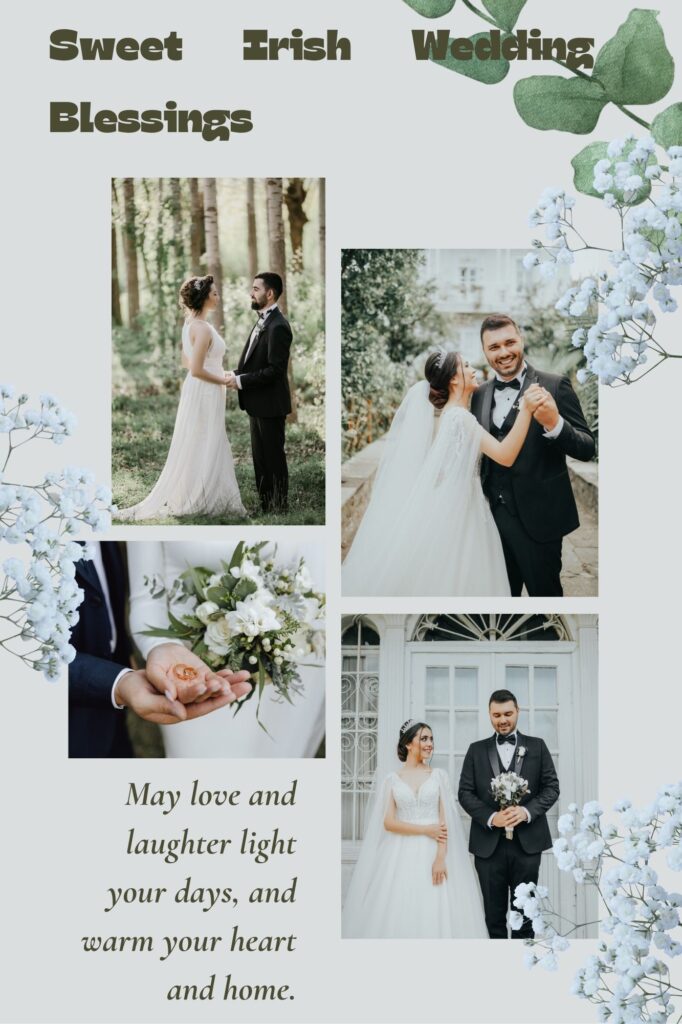 Sweet Irish Wedding Blessings