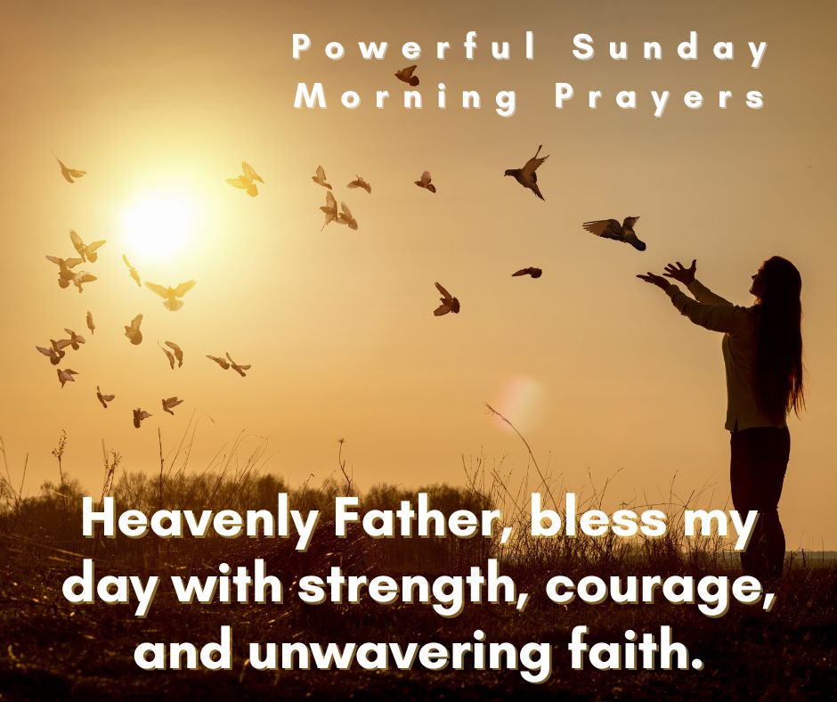 Powerful Sunday Morning Prayers