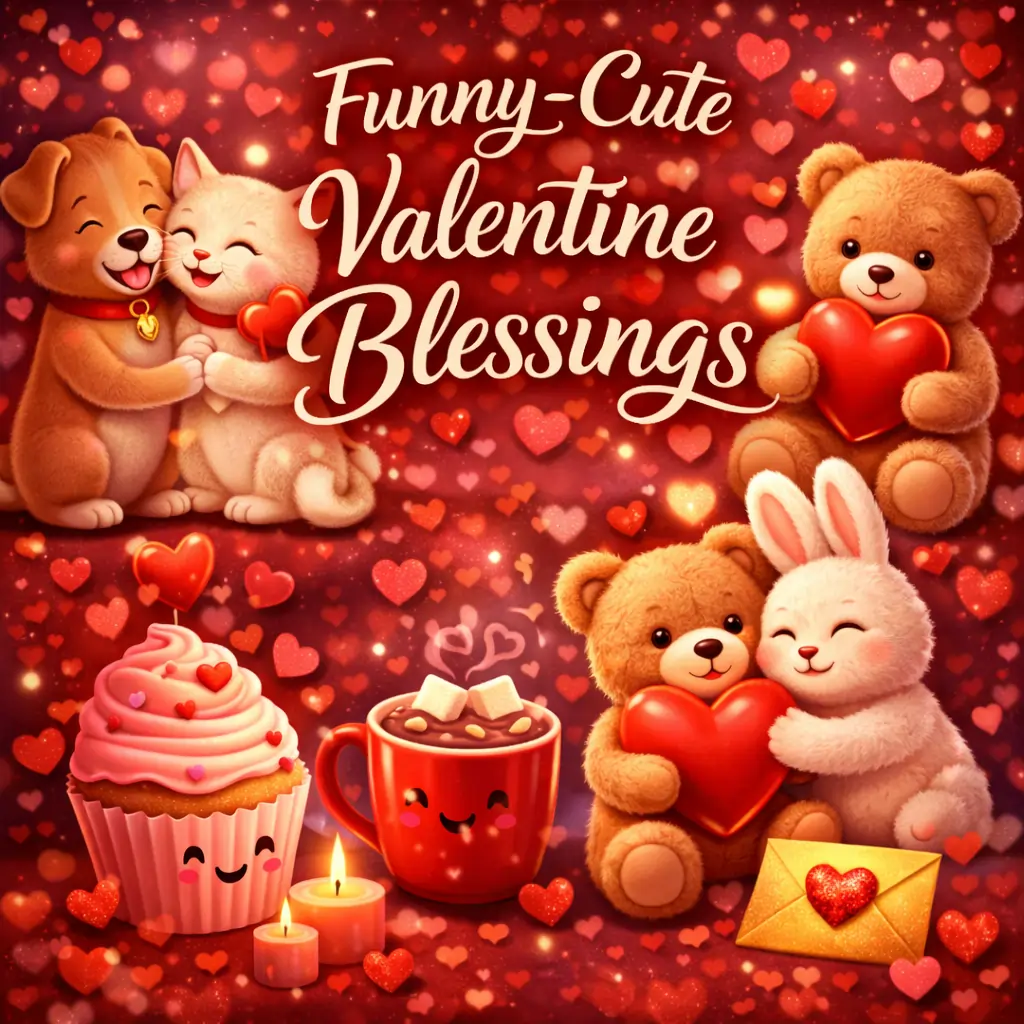 Funny-Cute Valentine Blessings