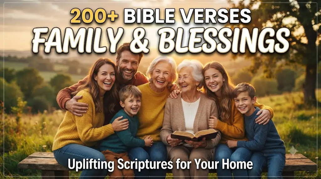 Read more about the article 200+ Bible Verse About Family And Blessings