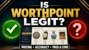 Read more about the article Is WorthPoint Legit? Pricing, Accuracy, Pros, Cons & Alternatives