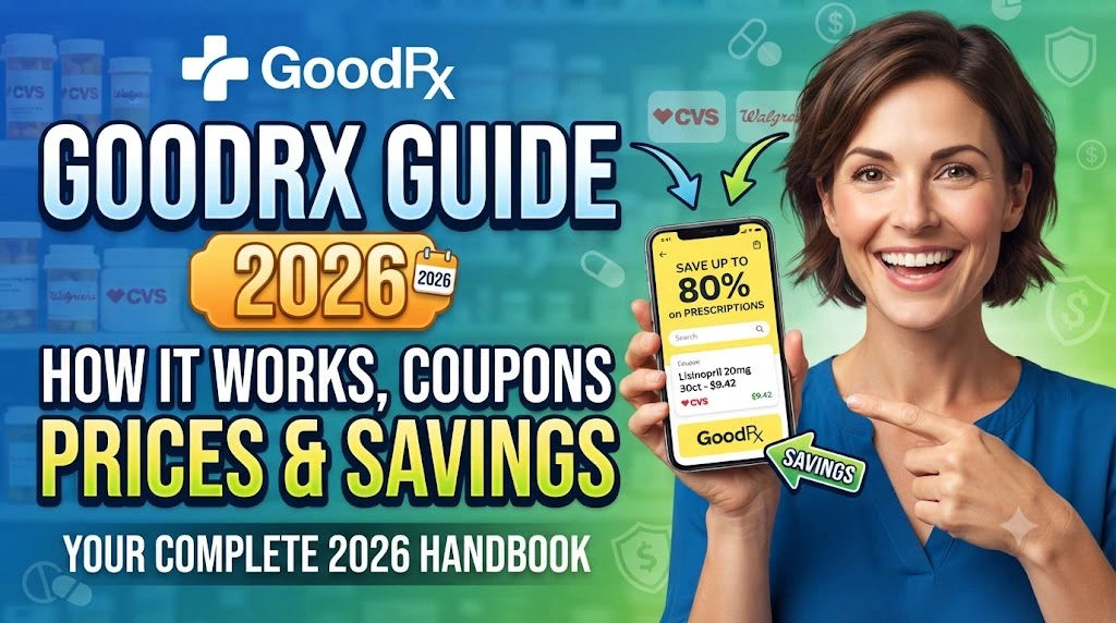 Read more about the article GoodRx Guide 2026: How It Works, Coupons, Prices, and Prescription Savings