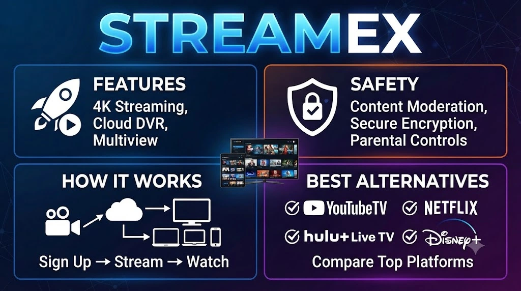 Read more about the article Streamex: Features, Safety, How It Works & Best Alternatives